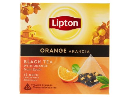 Lipton čierny čaj s pomarančom 34g