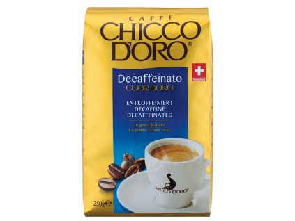 Chicco d'oro mletá káva bez kofeinu 250 g