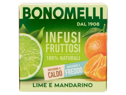 Bonomelli ovocný čaj limetka/mandarínka 12ks