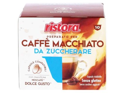 Ristora Dolce Gusto Macchiato kapsle 10 ks