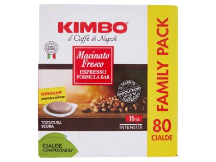 Kimbo kompostovateľné kapsule 80ks