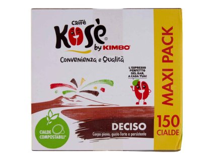 Kimbo Kosé Caffé kompostovatelné kapsle 150 ks