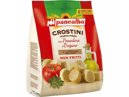 Panealba crostini príchuť paradajka a oregano 168g