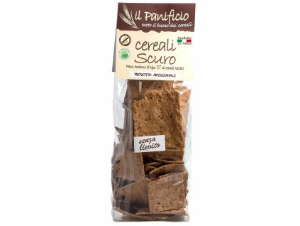 il Panificio krekry tmavé cereálne 200g