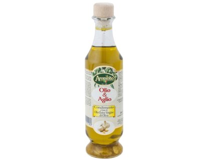Aromolio extra panenský olivový olej s príchuťou cesnaku 250ml