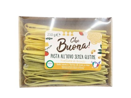 Che Buona! dvojfarebné vaječné fettuccine 250g