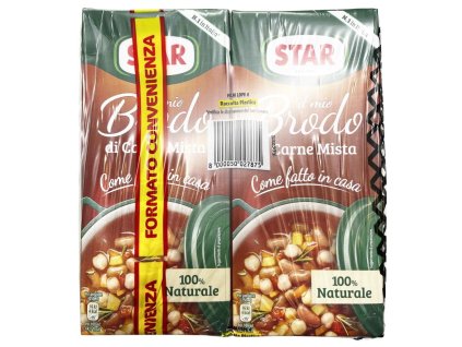 Smíšený zeleninový vývar Star 2 x 1 l