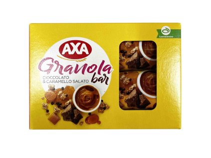 Axa tyčinky granola s čokoládou a karamelom 4x30g