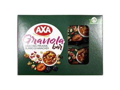 Axa tyčinky granola arašidy a slivka 4x30g