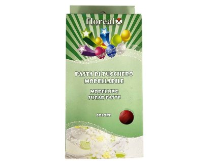 Floreal červená cukrová hmota na dekorácie 300g-2ks