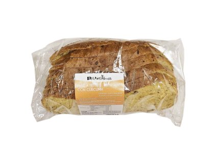 PANE CON CURCUMA A FETTE