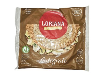 Loriana piadina celozrnná 225g
