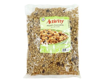Activity muesli c orieškami a hrozienkami 1kg