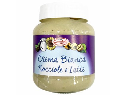 Gandola krémová nátierka z lieskových orieškov s bielou čokoládou 350g