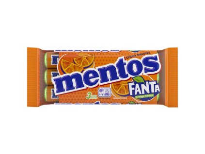 Mentos Fanta cukríky 3pack 3x37,5g