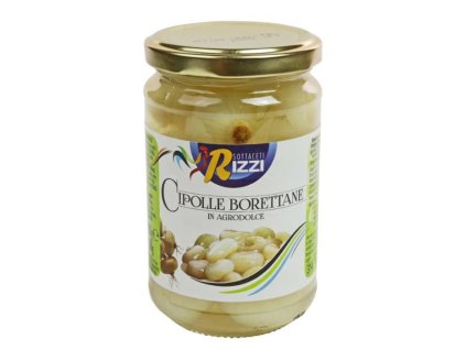 Rizzi Sladkokyslá Cibule Borettane - 314ml