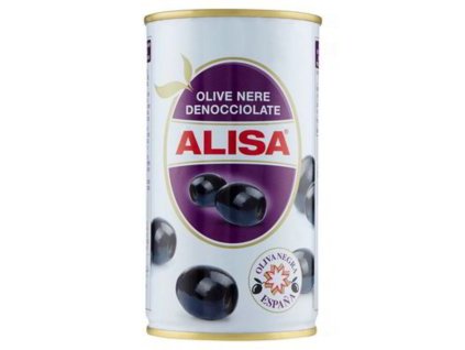 Alisa Čierne Olivy Bez Kôstok - 135gr