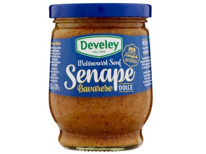 Bavorská sladká hořčice Develey 250 ml