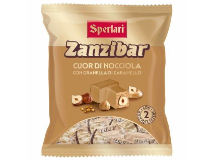 Sperlari Torroncini Zanzibar s ořechy 117 g