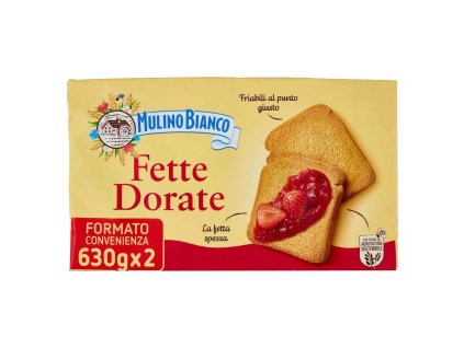 Mulino Bianco Krekry Fette Dorate 2x630g