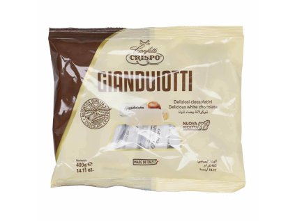 Crispo biely gianduiotti 400 g