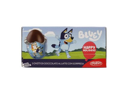 Dolfin čokoládové vajíčkla Bluey 3x20g