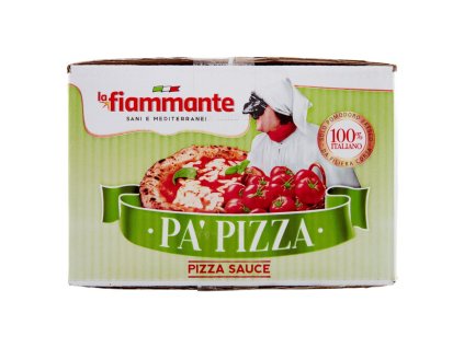 La Fiammante rajčatová pasta na pizzu 2 x 5 kg