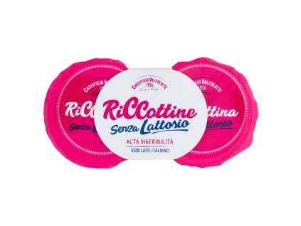 Caseificio valcolatte ricotta bez laktózy 2 x 90 g