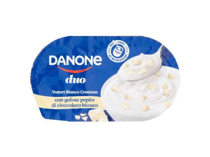 DANONE DUO CON PEPITE DI CIOCCOLATO BIANCO