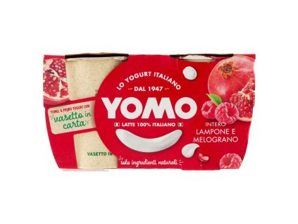 YOGURT INTERO AL LAMPONE E MELOGRANO
