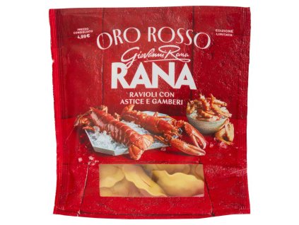 RANA ORO ROSSO ASTICE GAMBERI