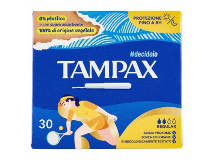 Tampony Tampax s aplikátorem regular 30 ks