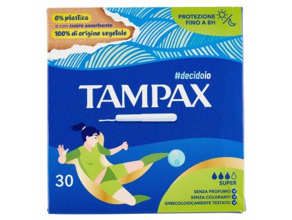 Tampax tamóny s aplikátorom super 30ks