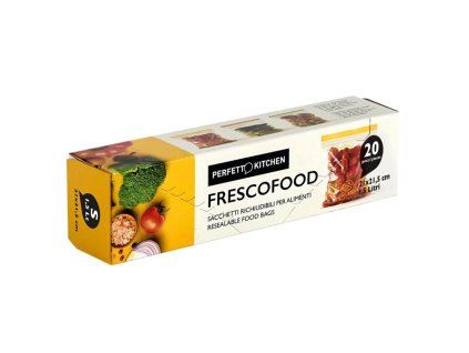 Perfetto kitchen zip sáčky 21x21,5cm 20ks