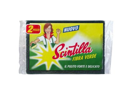 Scintilla abrazívne čistiace hubky na odolnú špinu 2ks