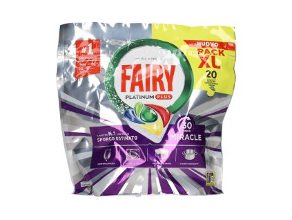 Fairy kapsule do umývačky riadu 20ks