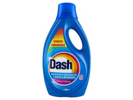 Dash tekutý prací prostriedok na farebnú bielizeň 1,8l 40PD