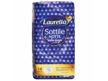 Laurella dlhá tenká nočná vložka 14 ks