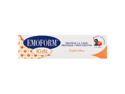EMOFORM kids detská zubná pasta s príchuťou karamelu  2-6rokov 50ml