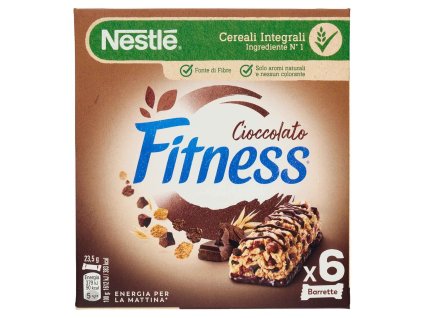 Fitness cereálne tyčinky čokoládové 6x23,5g