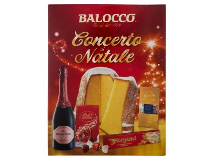 CONFEZIONE REGALO CONCERTO DI NATALE CON PANDORO