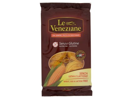 Le Veneziane Capellini °3 bezlepkové kukuřičné těstoviny 250 g