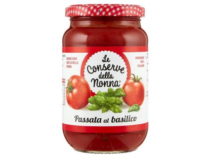 Le conserve della nonna rajčatové pyré s bazalkou 350 g