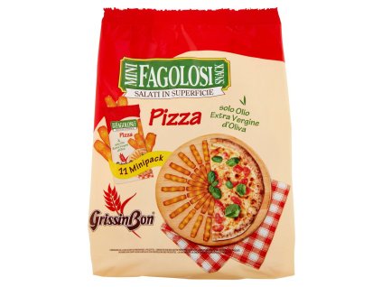 Fagolosi slané chrumkavé tyčinky s príchuťou pizze 165g