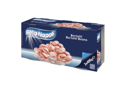 Bella Napoli Fazuľa Borlotti - 400gr X3