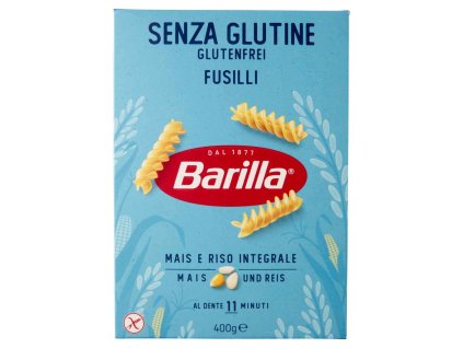 Barilla Fusilli bezlepkové těstoviny 400 g