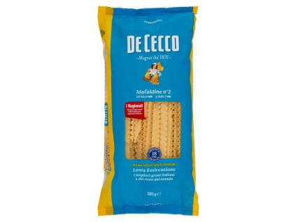 De Cecco semolinové těstoviny Mafaldine n.2 500g