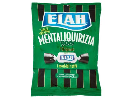 Elah mentolové cukríky so sladkým drievkom 150g