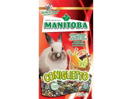 Manitoba krmivo pre mini králiky 1kg