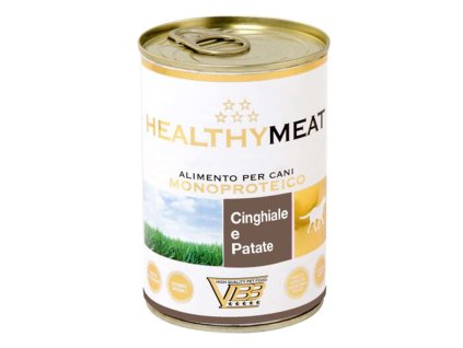 Healthy Meat monoproteínové vlhké krmivo pre psov s diviačinou a zemiakmi 400g